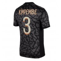 Dres Paris Saint-Germain Presnel Kimpembe #3 Tretina 2023-24 Krátky Rukáv